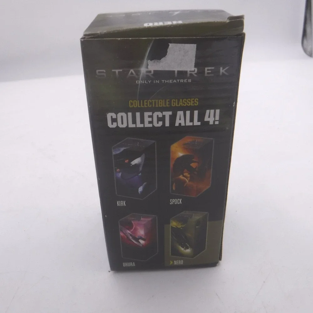 Star‎ Trek 2008 Movie Collectible Glass Nero Equity Marketing Promo New in Box